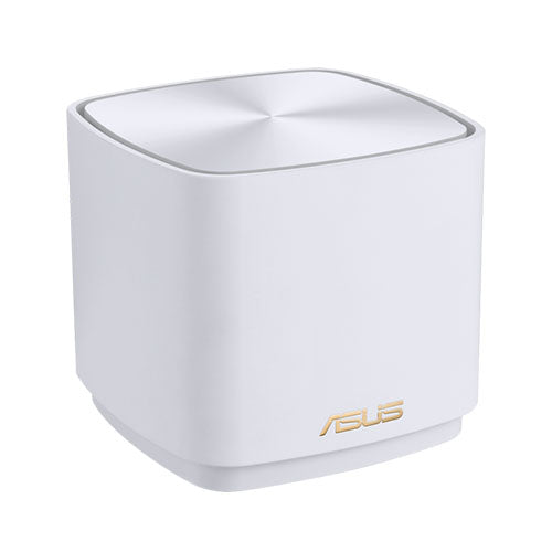 Asus (ZenWiFi XD4 Plus) AX1800 Dual Band Mesh Wi-Fi 6 System, Single Unit, AiMesh, AiProtection, Wall Mountable, White-0